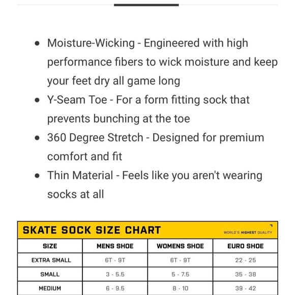 Howies Thin Fit Skate Socks - Picture 7 of 7